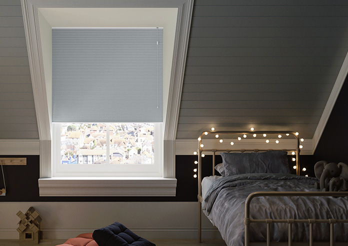 Celeste (Blackout), Tin - Pleated Blind - Image 3